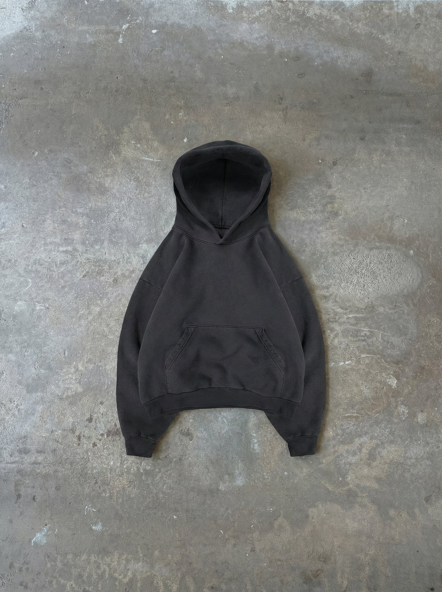 WASHED BLACK HOODIE
