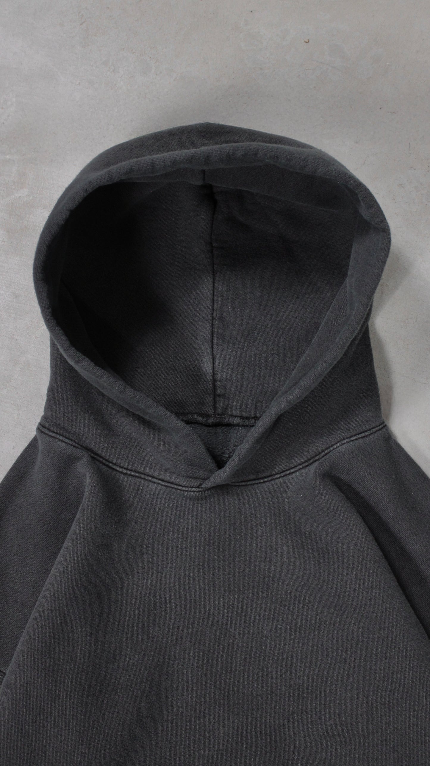 WASHED BLACK HOODIE